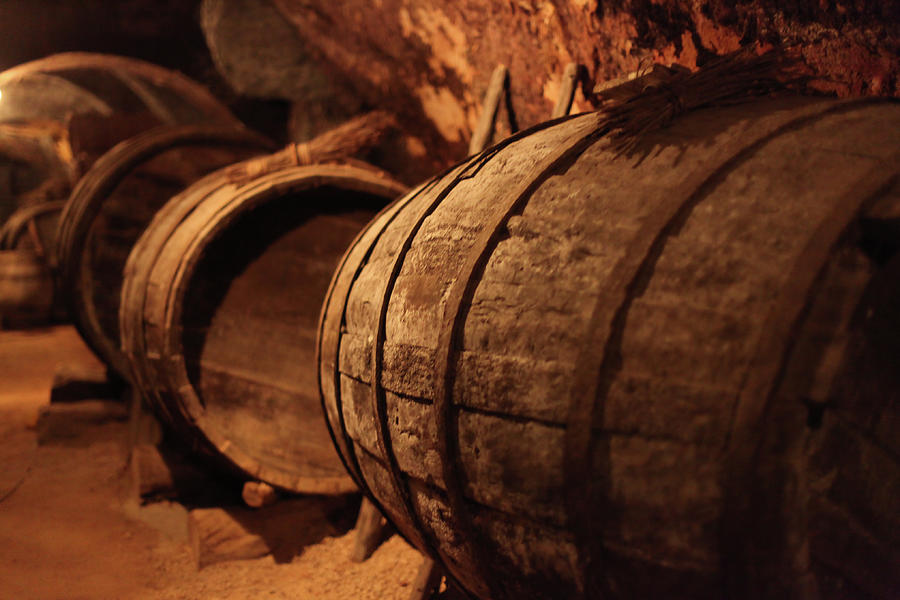 Big Wooden Wine Barrels Photograph by Raúl Hernández González