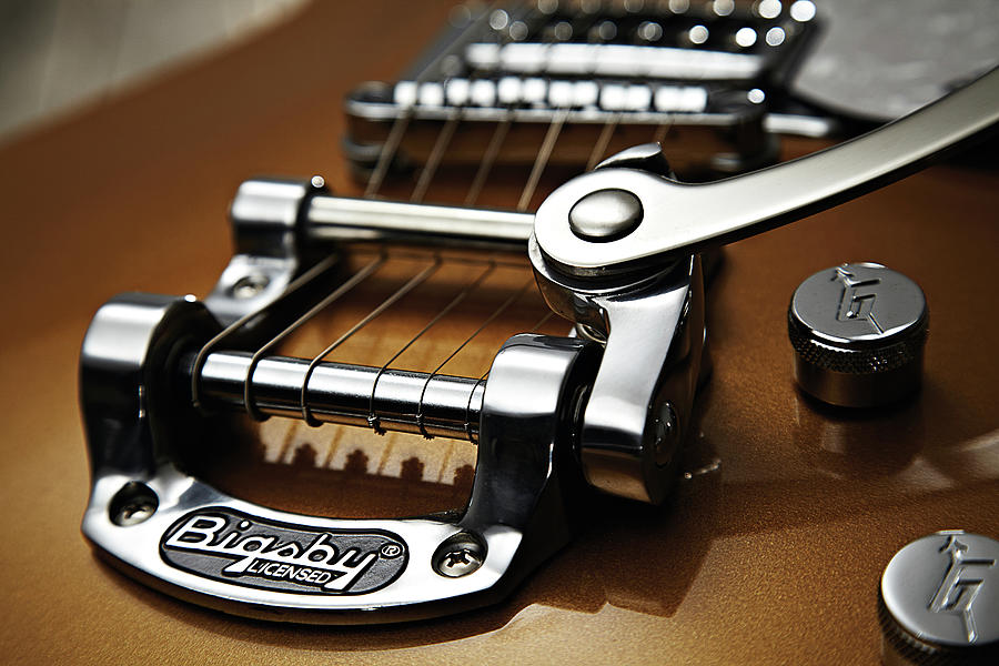 Bigsby B50 Vibrato Tailpiece Photograph By Guitarist Magazine