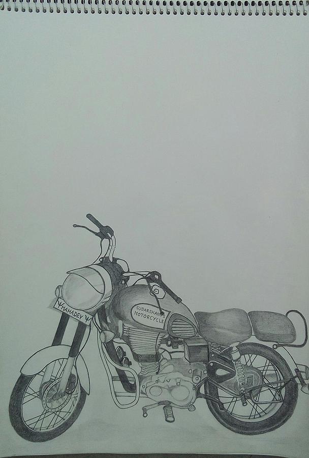 Ktm rc  Bike drawing Bike sketch Sketch book