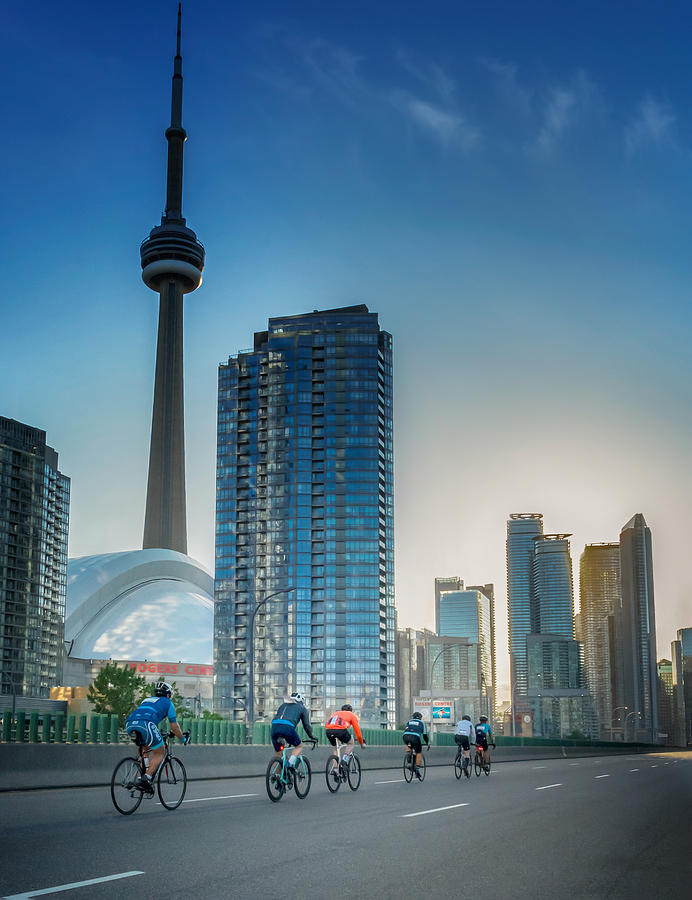 Toronto Photograph - Bike For Brain Health by Jennifer Chen