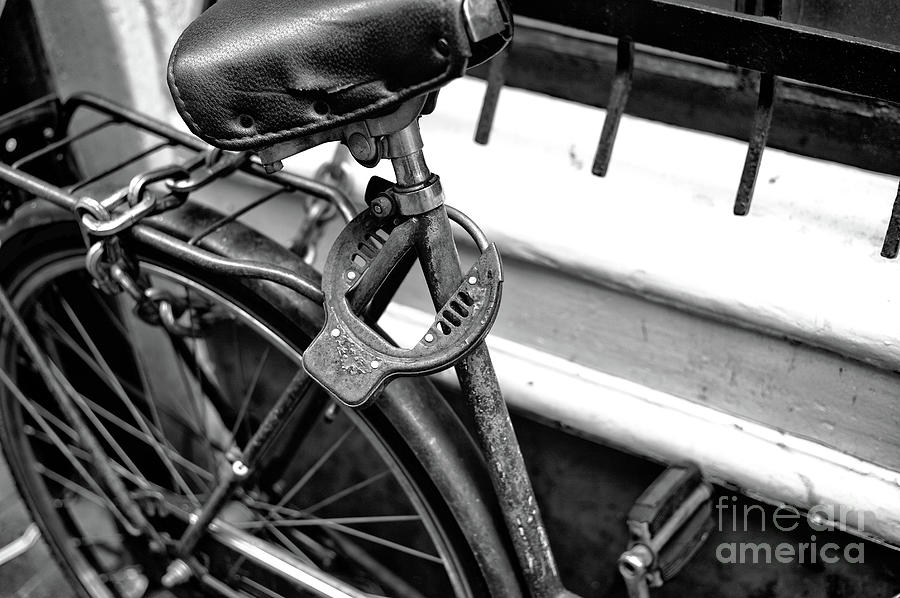 Bike Security Details in Amsterdam Photograph by John Rizzuto