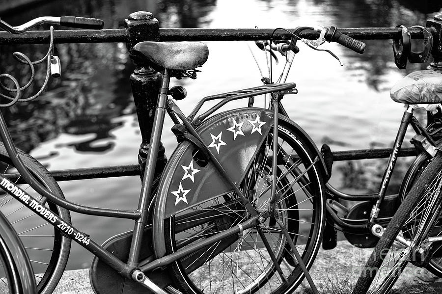 Bike Stars in Amsterdam Photograph by John Rizzuto