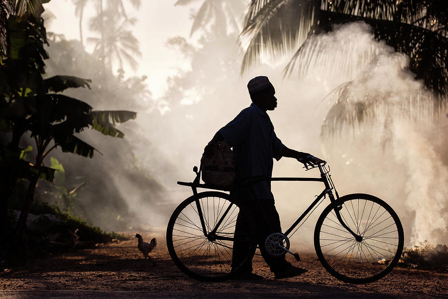 Still Life Photograph - Biker Man by Dan Mirica