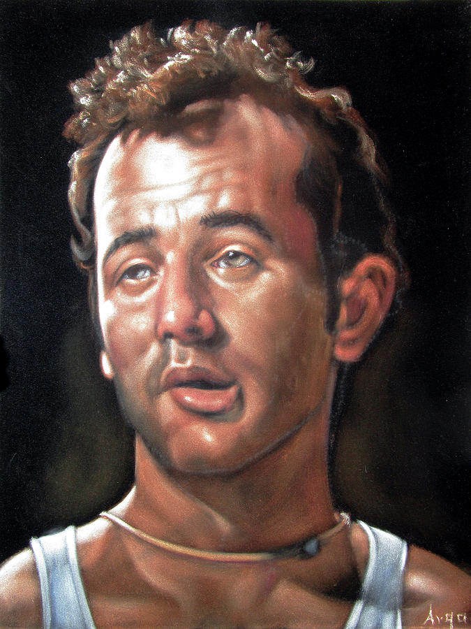 Bill Murray As Carl Spackler In Caddyshack A164 Painting By Argo