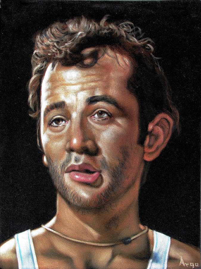 Bill Murray As Spackler In Caddyshack A356 Painting By Argo Fine Art