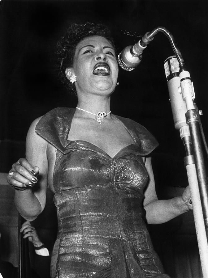 Billie Holiday Photograph - Billie Holiday In Concert by Keystone-france
