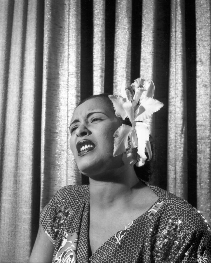 Billie Holiday Sings Photograph by Hulton Archive