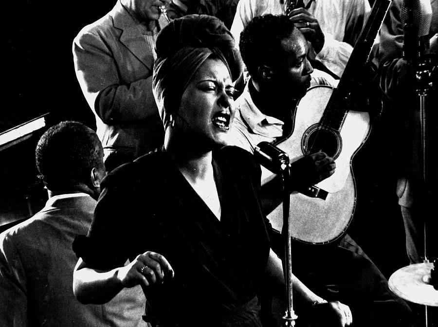 Billie Holidayjames P. Johnson Photograph by Gjon Mili Billie Holidayjames P. Johnson Photograph by Gjon Mili