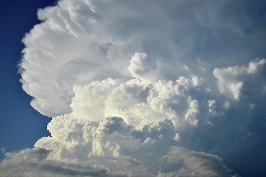 Billowing Nebraskan Thunderheads Photograph by Ray Mathis