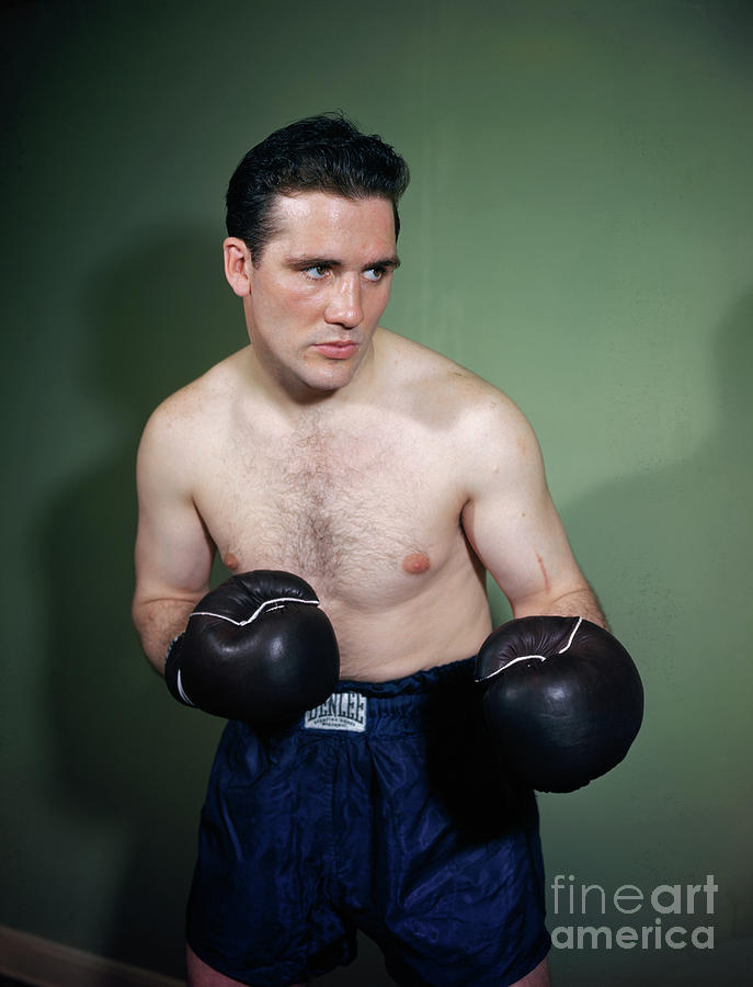 Billy Conn Posing In Boxing Attire Photograph by Bettmann