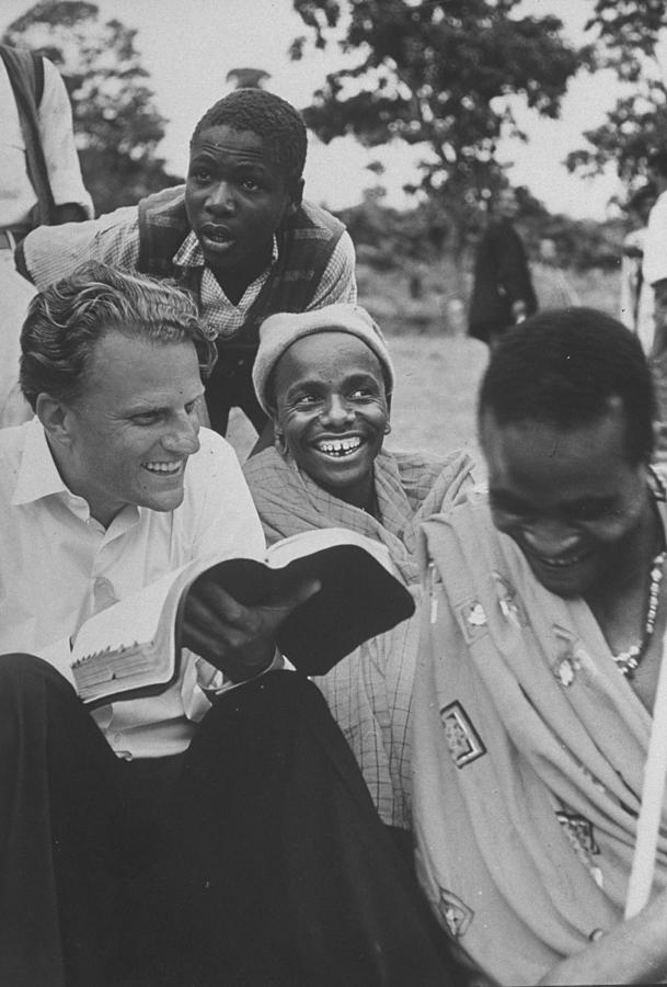 Billy Graham Photograph by James Burke Billy Graham Photograph by James Burke