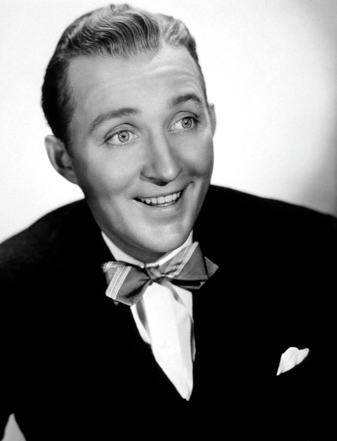 Bing Crosby Smiling In Bowtie Photograph by Globe Photos - Fine Art America