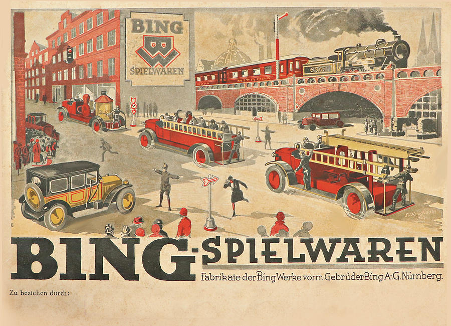 Bing Spielwaren Painting by Unknown