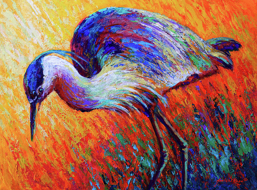Animal Painting - Bird Of Dreams by Marion Rose