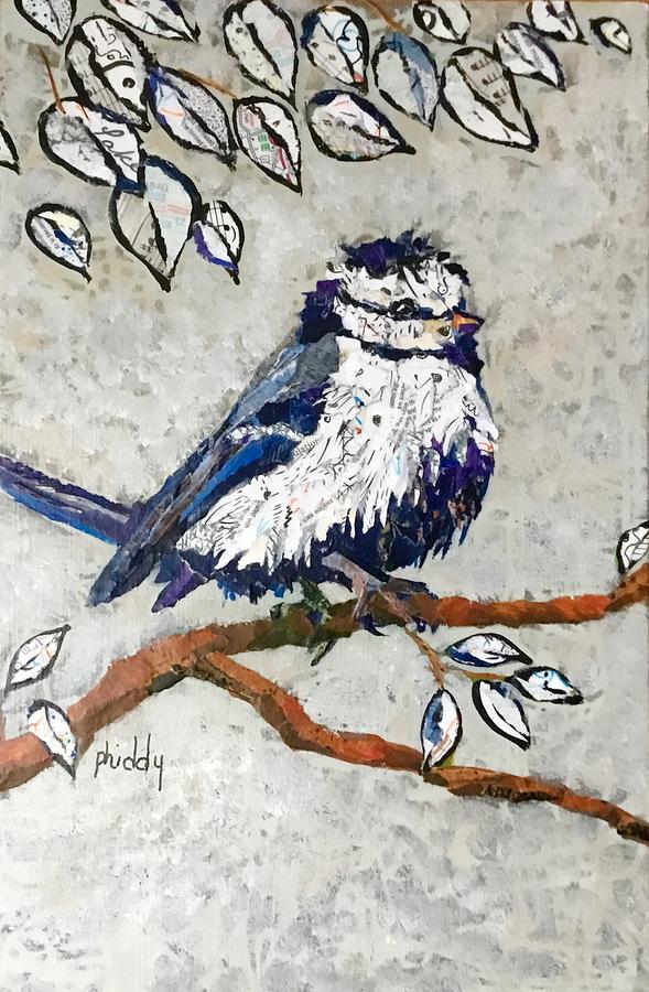 Birdie Painting by Phiddy Webb