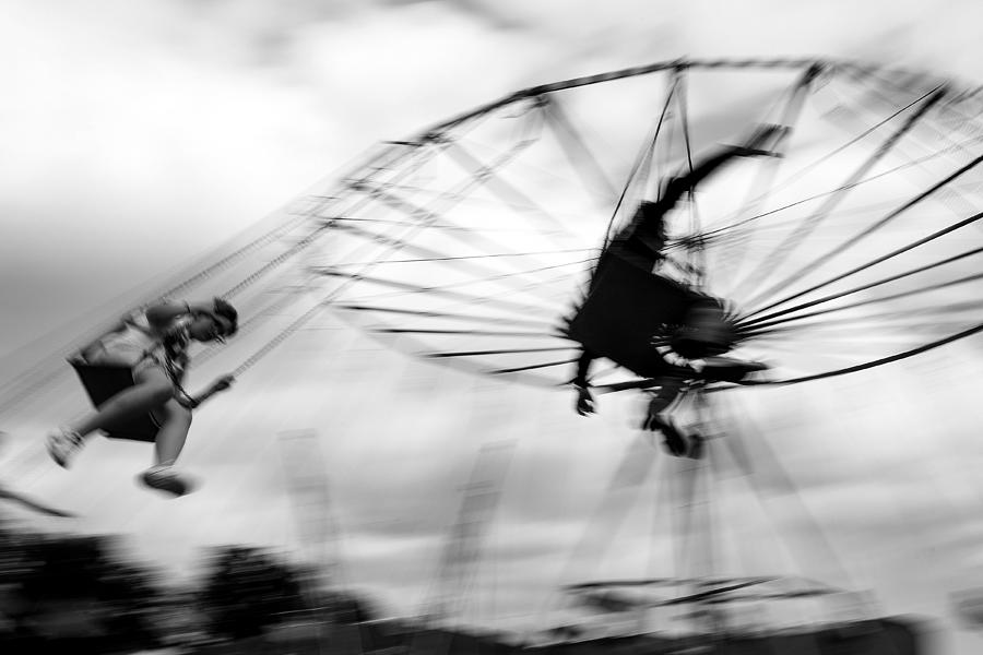 Black And White Photograph - Birdman by Marius Cintez?