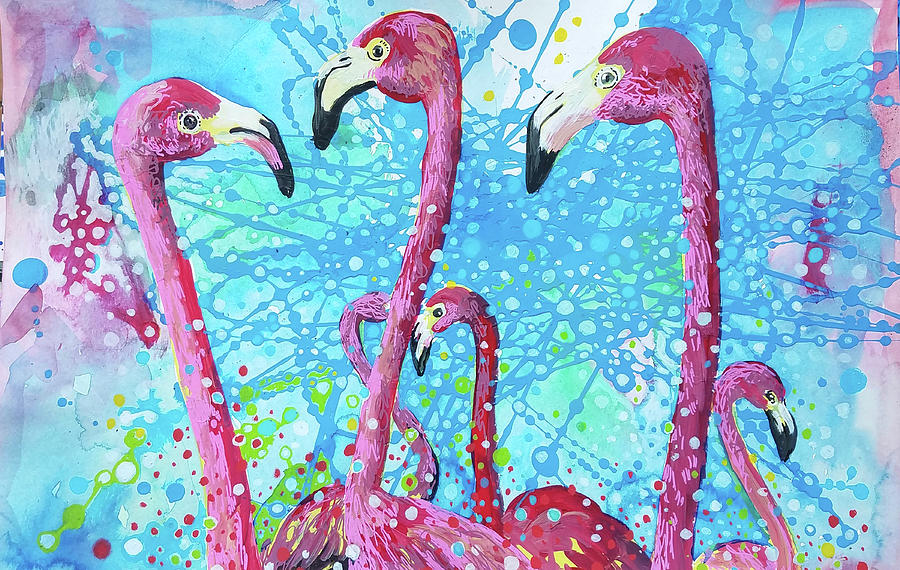 Birds of a Feather Painting by Tilly Strauss