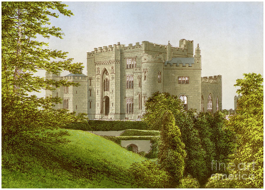 Birr Castle, Count Offaly, Ireland Drawing by Print Collector