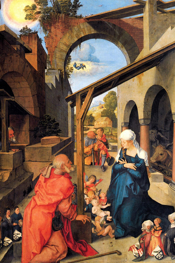 Birth of Christ Painting by Albrecht Durer