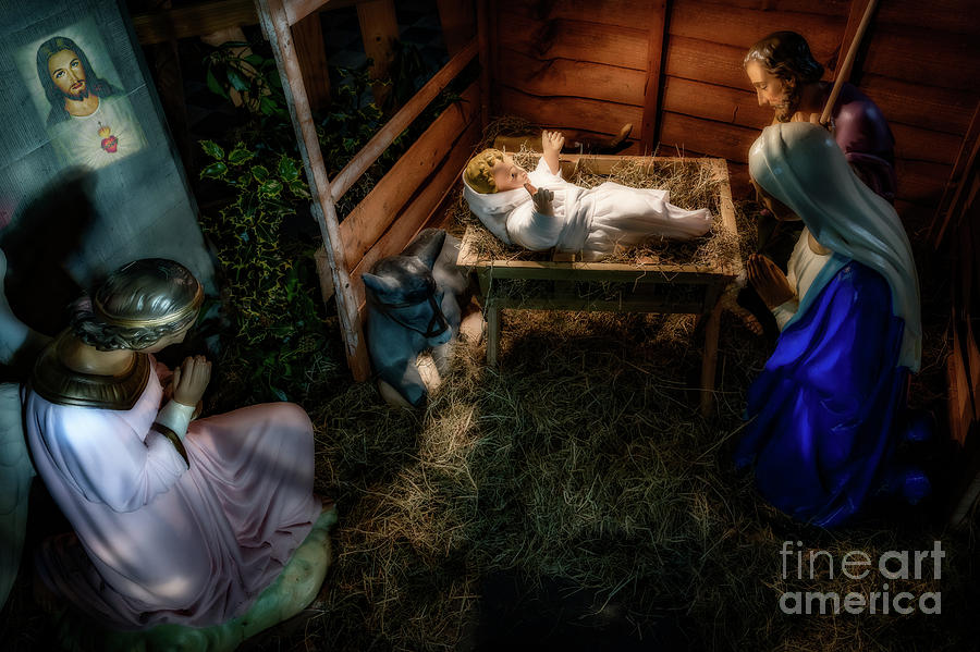 Birth Of Jesus Christ Photograph by Adrian Evans