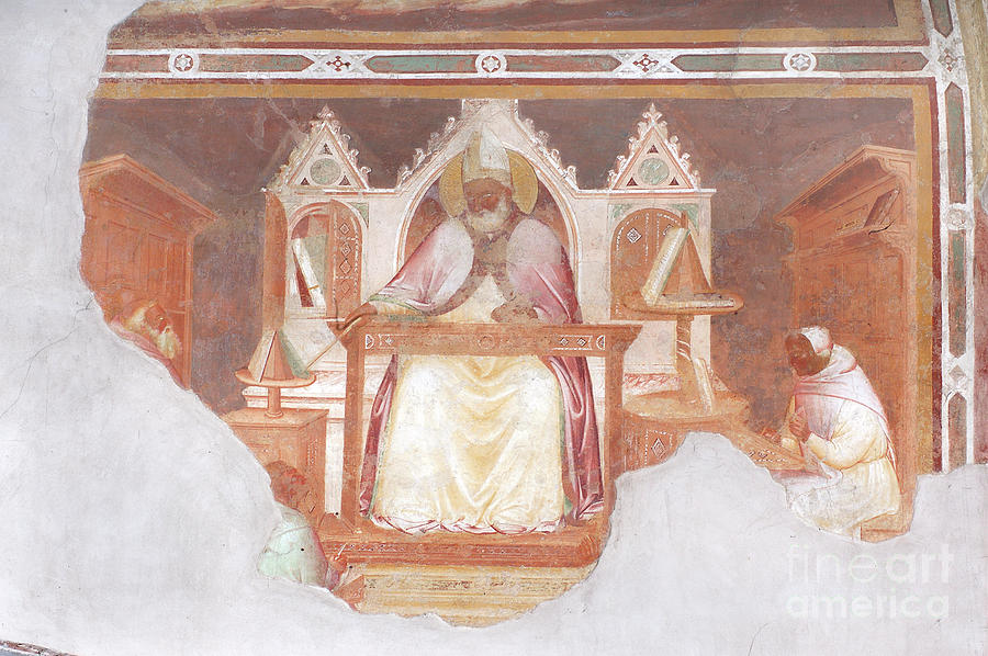 Bishop Painting by Italian School