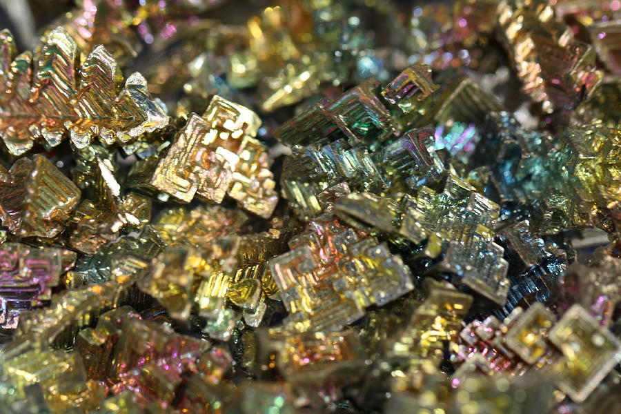 Bismuth Photograph - Bismuth by Keith Joseph Chouinard