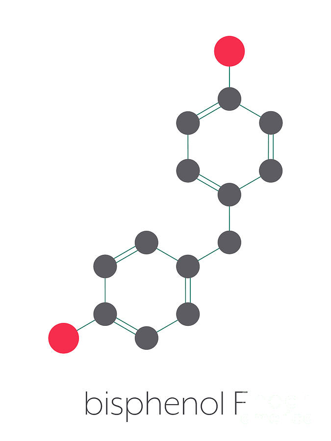 Bisphenol F Molecule Photograph By Molekuul/science Photo Library - Pixels