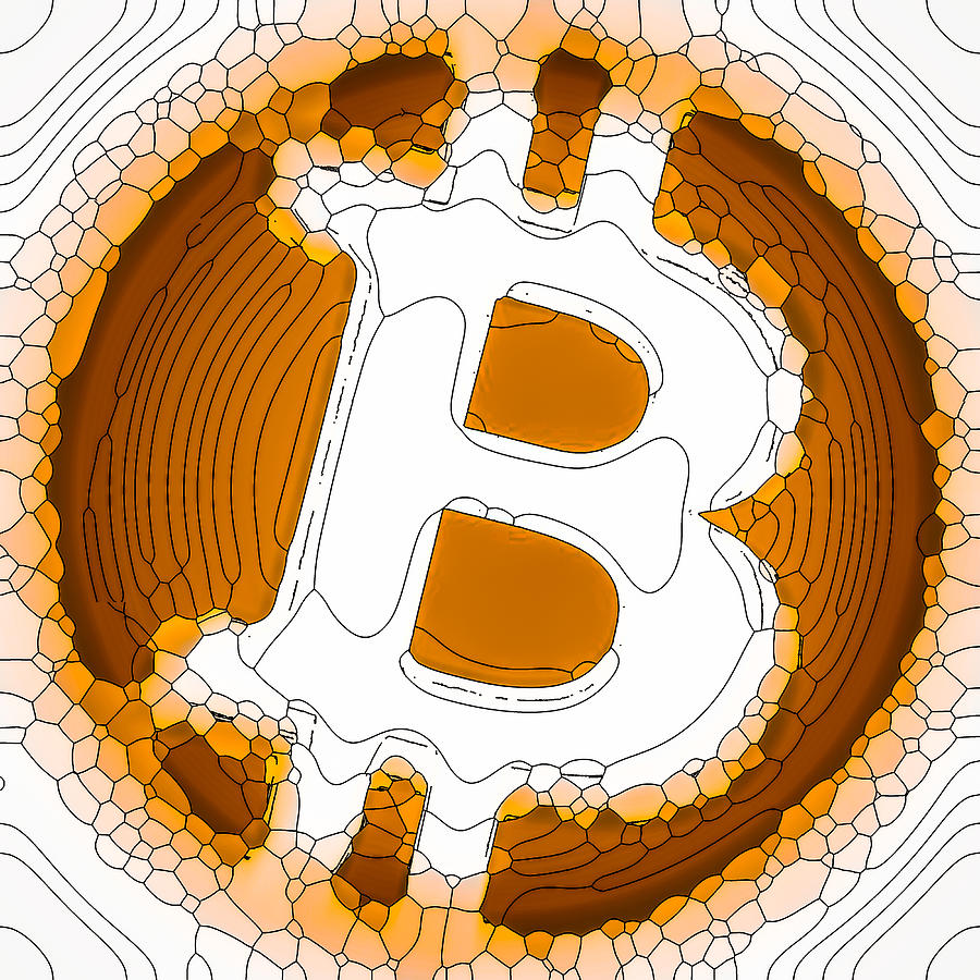 Bitcoin Cash Painting by Jeelan Clark