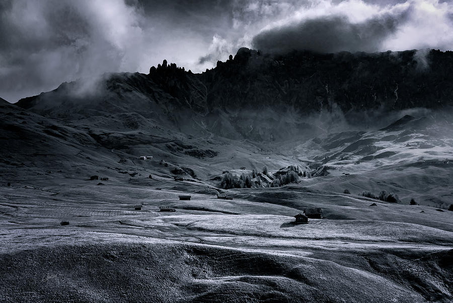 Black Alps Photograph by Elias Pentikis