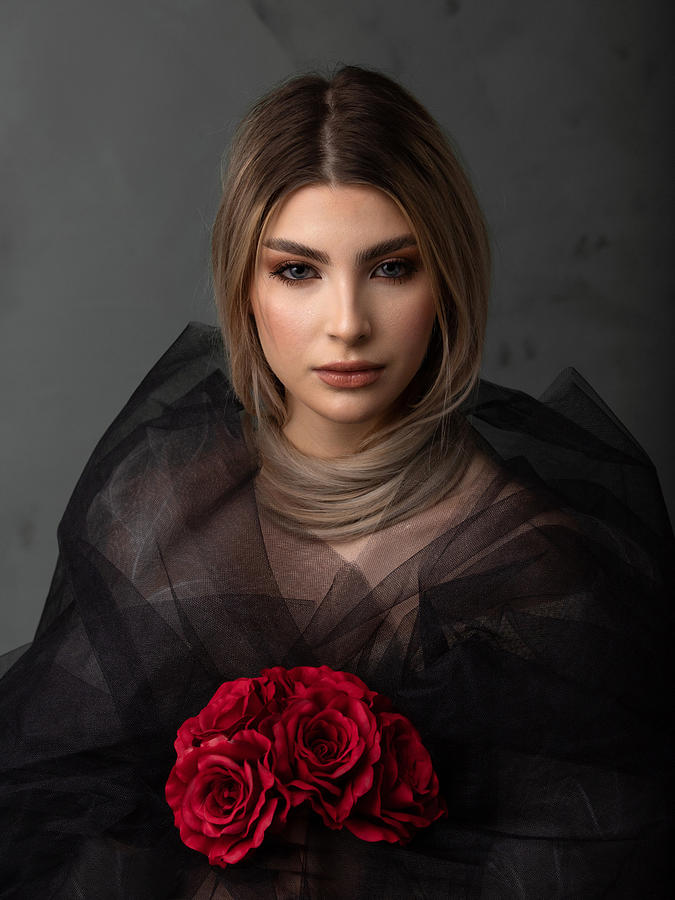 Black And Roses Photograph by Mihai Bogdan R