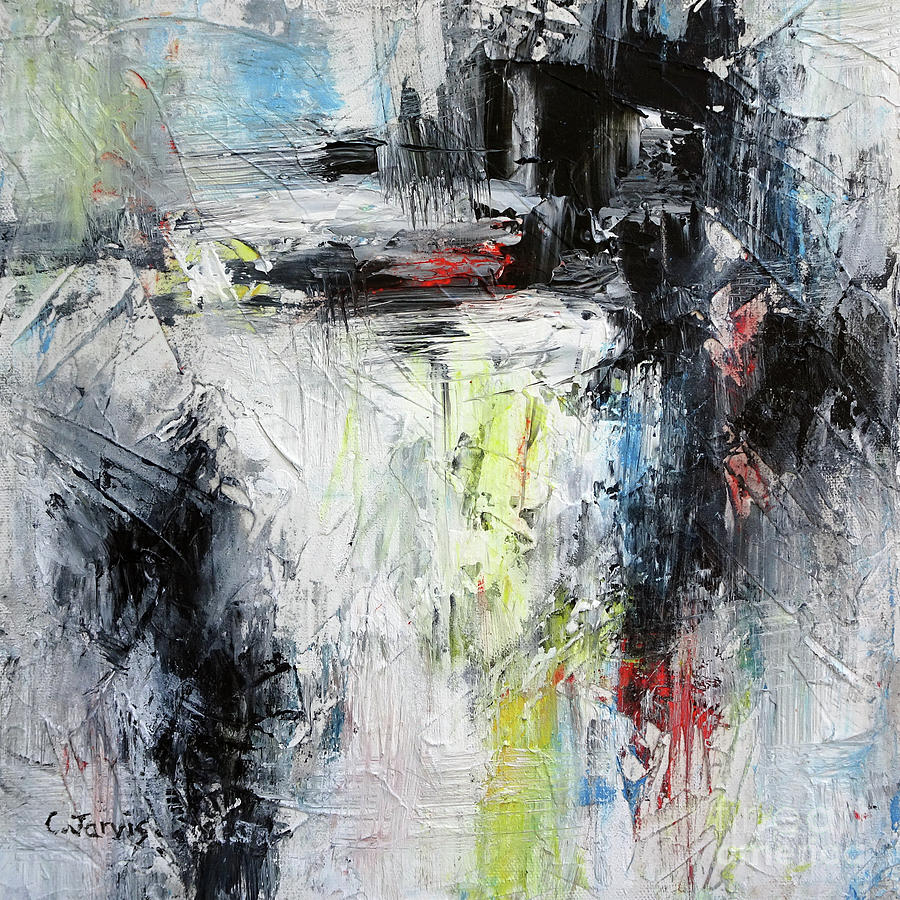 Black and White Abstraction by Carolyn Jarvis Black and White Abstraction by Carolyn Jarvis