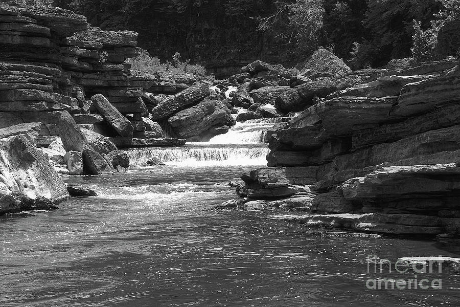 Black And White Gorge Photograph by Phil Perkins