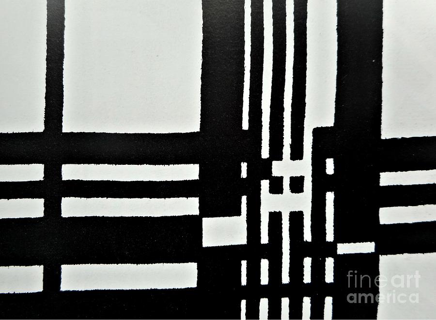 Black and White Pattern-1 by Katerina Stamatelos Black and White Pattern-1 by Katerina Stamatelos