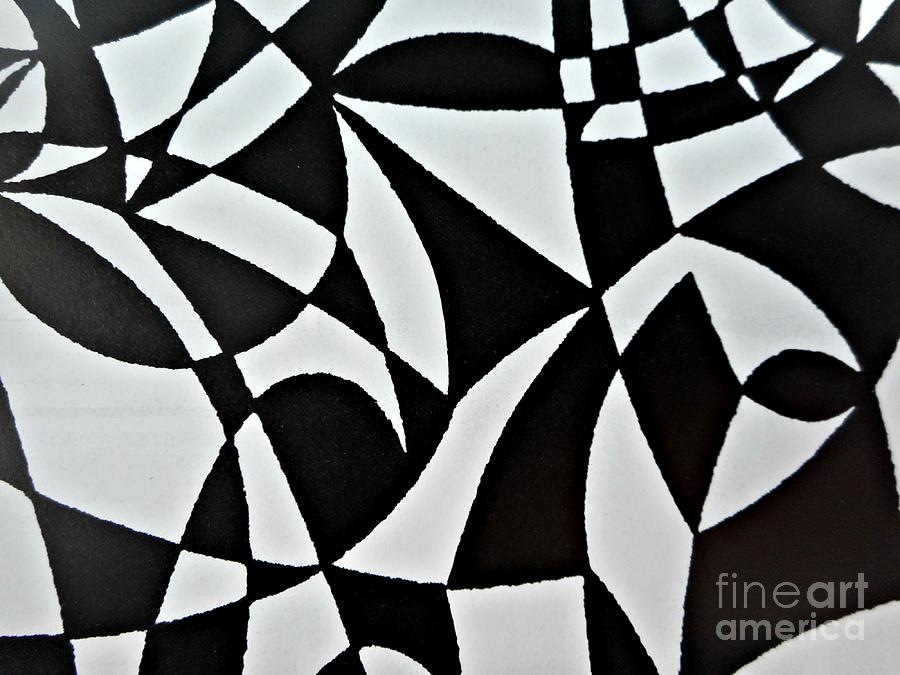 Black and White Pattern-6 by Katerina Stamatelos Black and White Pattern-6 by Katerina Stamatelos