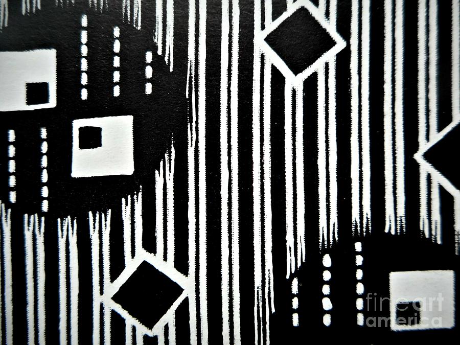 Black and White Pattern-9 by Katerina Stamatelos Black and White Pattern-9 by Katerina Stamatelos