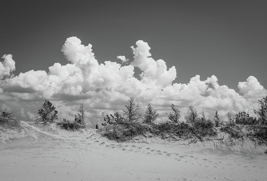 Black And White Sand Dune Hike by Dan Sproul Black And White Sand Dune Hike by Dan Sproul