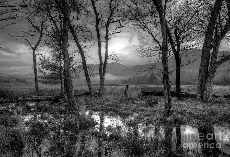 Black and White Sunrise Photograph by Douglas Stucky