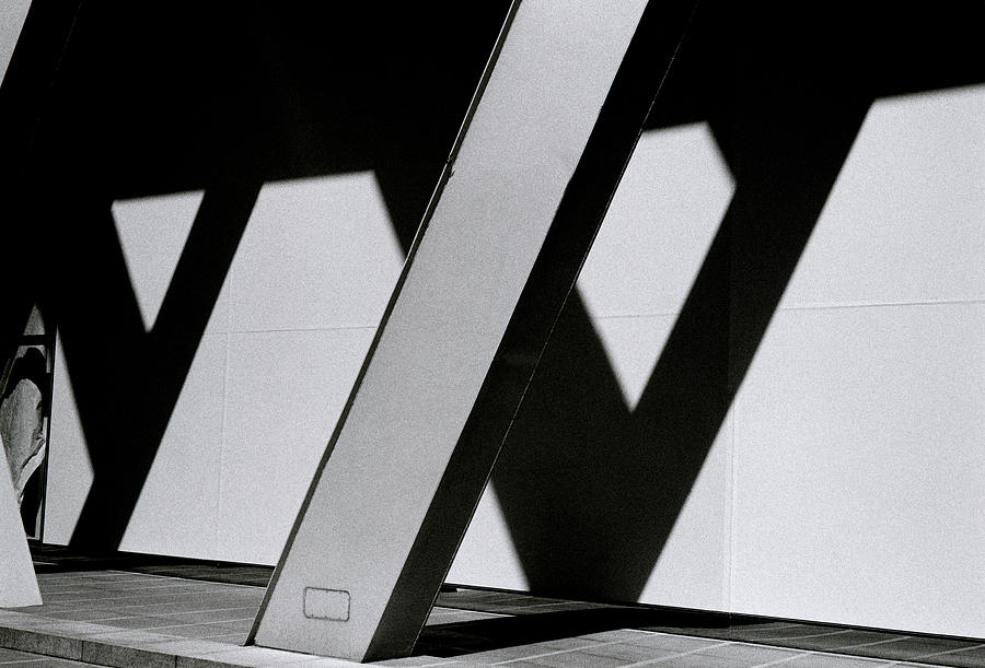 Black And White Urban Geometry  Photograph by Shaun Higson
