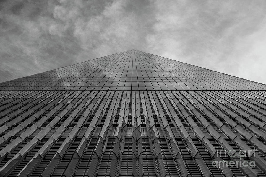 Black and White World Trade Center Photograph by Brian Kamprath