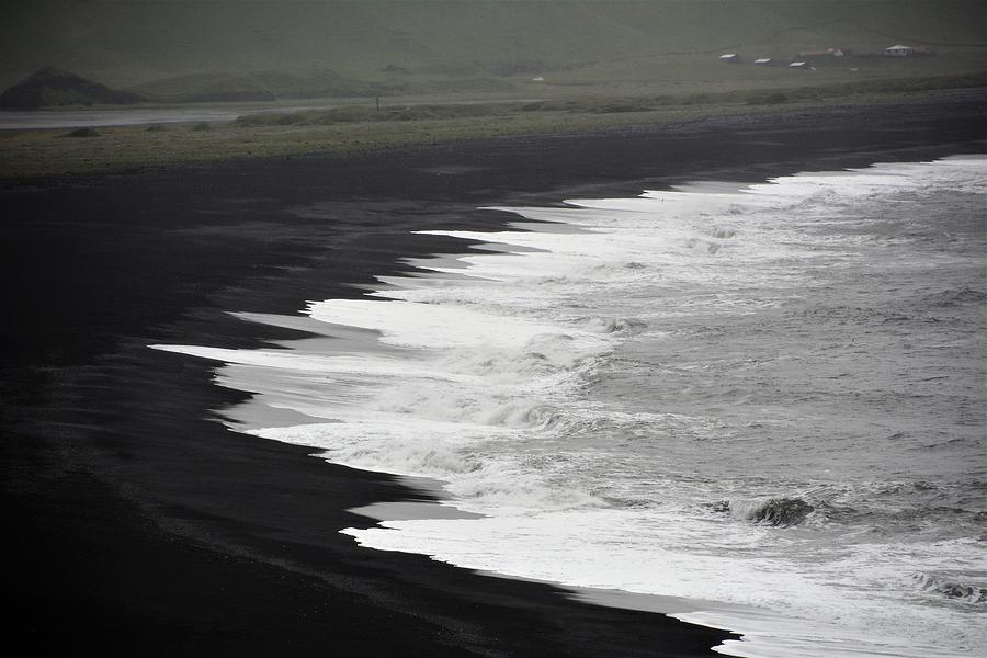Iceland Photograph - Black Beach by Norman Burnham Iceland Photograph - Black Beach by Norman Burnham