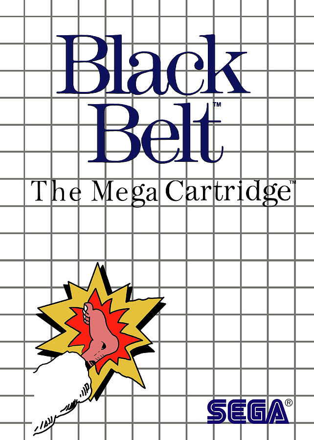 Black Belt Retro gaming Digital Art by Benjamin Dupont | Fine Art America