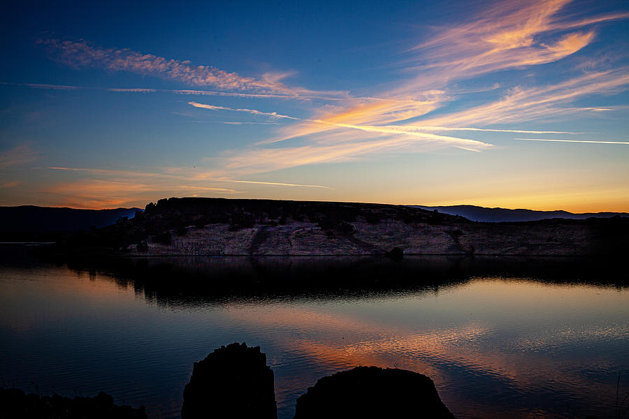 Lake Photograph - Black Butte Lake Reflections by John Heywood Lake Photograph - Black Butte Lake Reflections by John Heywood