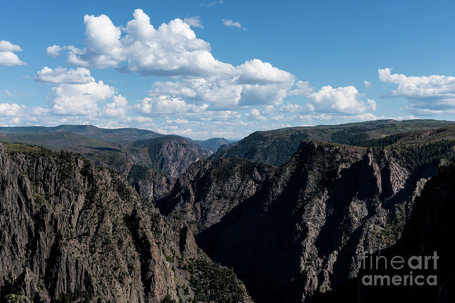 Black Canyon of the Gunnison Photograph by Jeff Hubbard