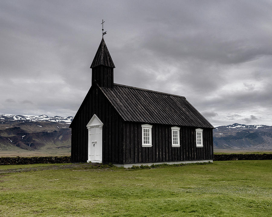 Black Church Photograph by Taylor Hartley