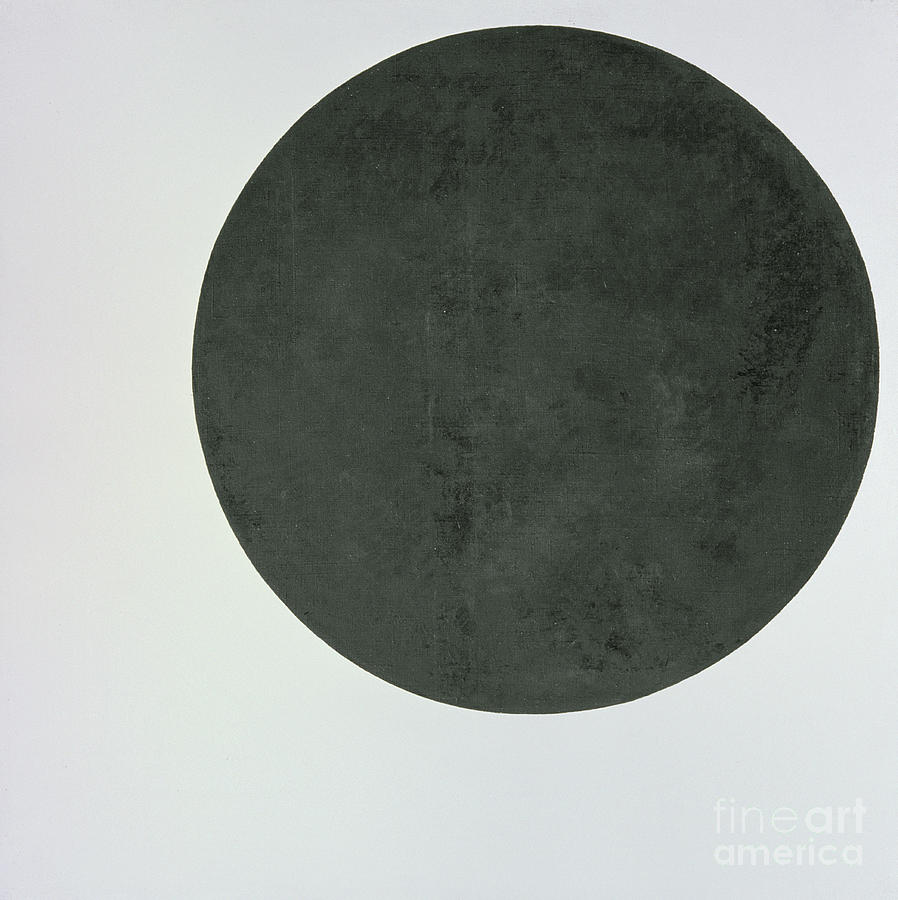 Black Circle, C.1923 Painting by Kazimir Severinovich Malevich