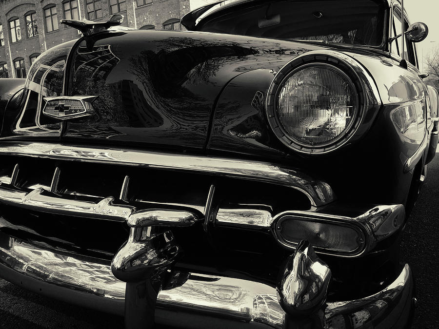 Black Classic Chevy Photograph by Gary Horsfall - Fine Art America