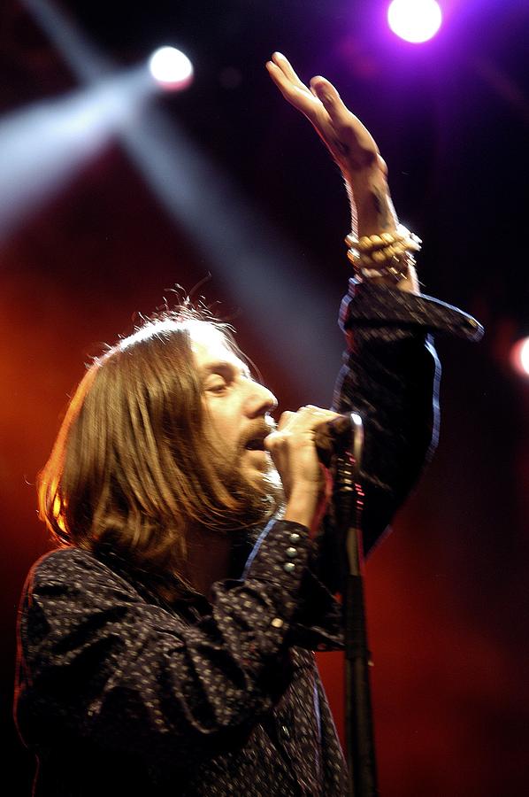 Music Photograph - Black Crowes Live by Larry Hulst