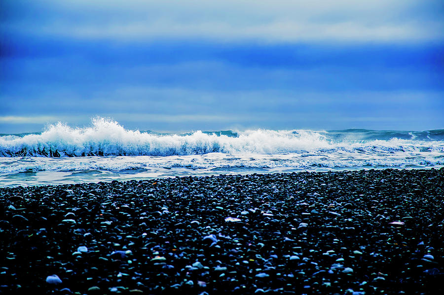 Black Diamond Beach waves by Kevin Banker Black Diamond Beach waves by Kevin Banker