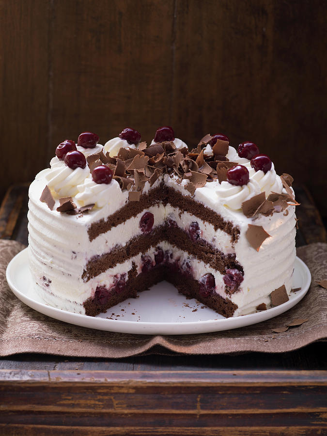 Black Forest Cake Photograph by Eising Studio