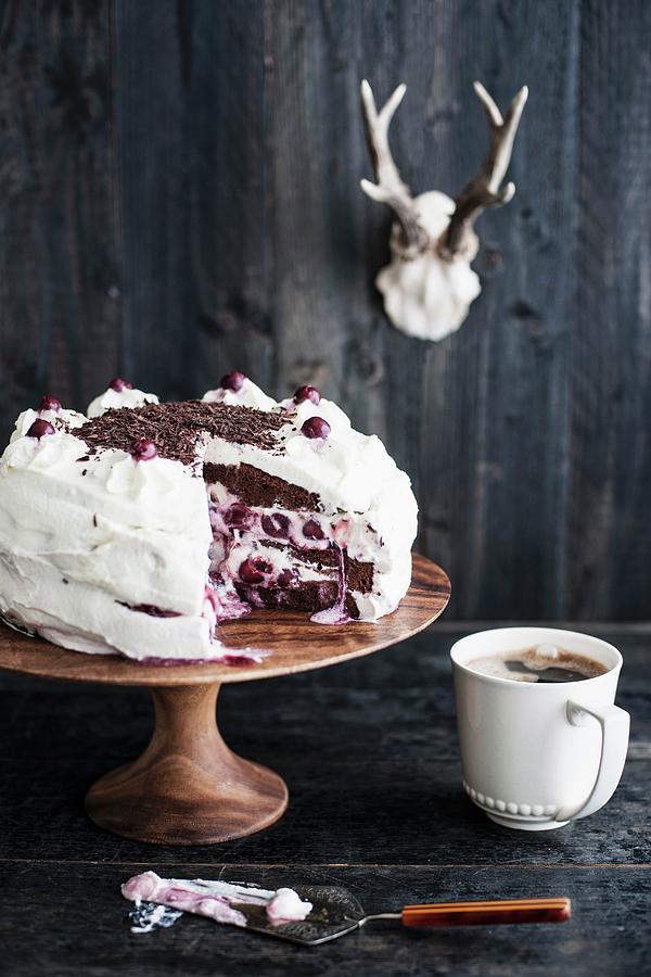 Black Forest Gateau Photograph by Ina Peters